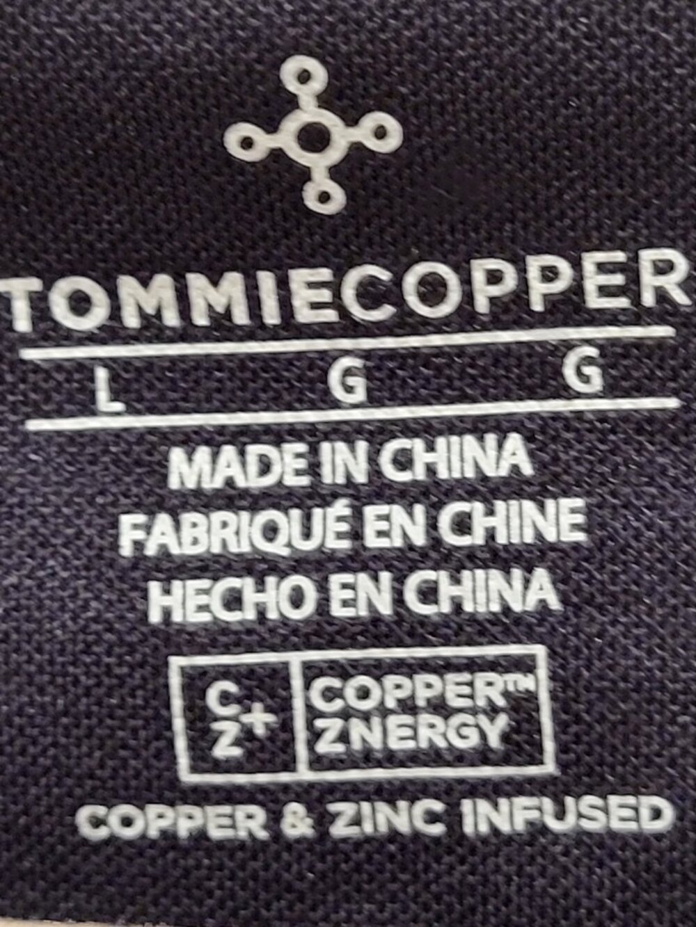 Tommy Copper Large Black Back Support Bra Seamless Back Support Anti Odor - Picture 3 of 9
